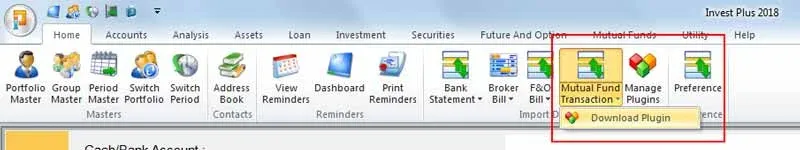 Mutual Fund Plugin Download