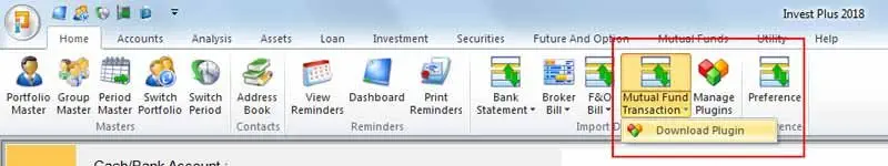 Mutual Fund Plugin Download