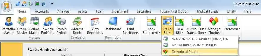 Stock Broker Plugin Download